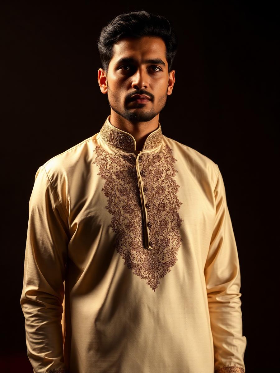 Basic kurta look before styling