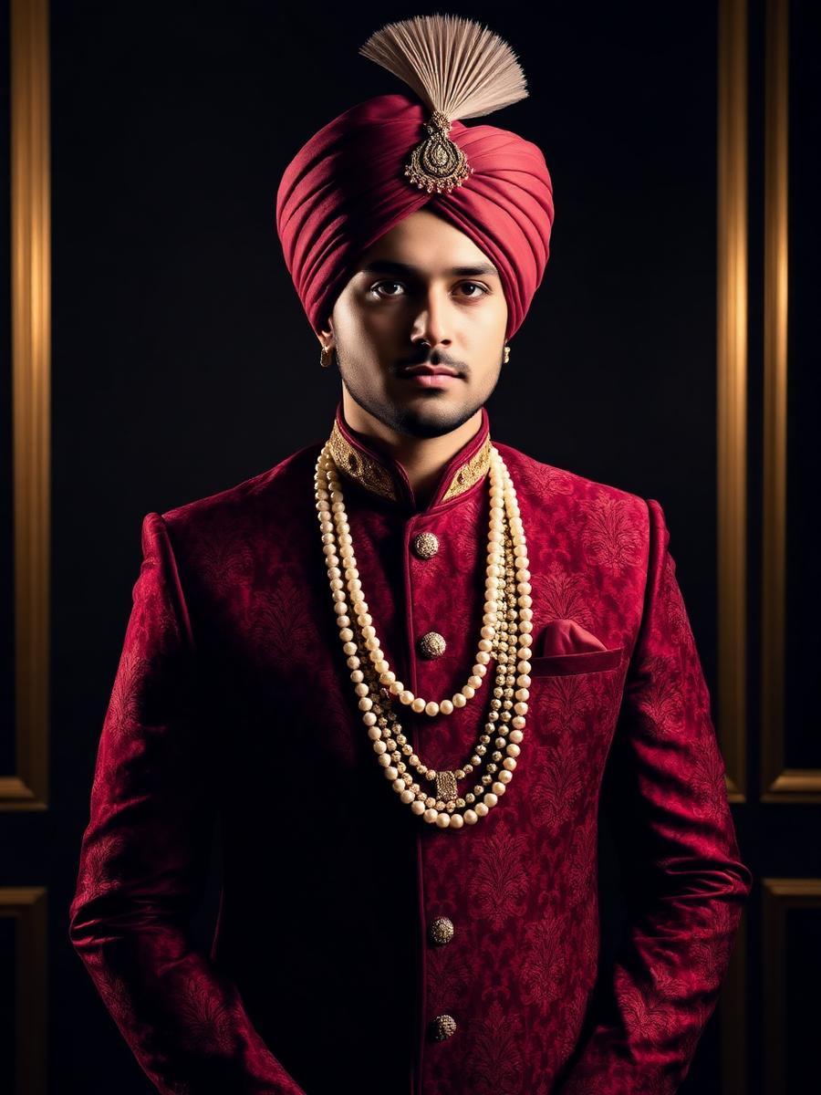 GROOM men's ethnic wear look by The Ethnic Vaarso